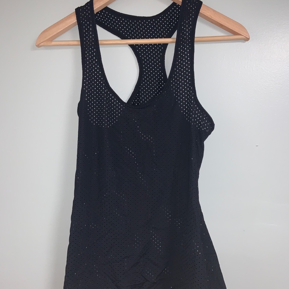 Black mesh tank